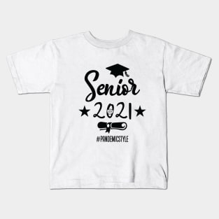 Senior 2021 Shirts-Social Distancing Shirt-Class Of 2021 Shirt,2021 Graduation Shirt, Sr Picture Tee, Quarantine Kids T-Shirt